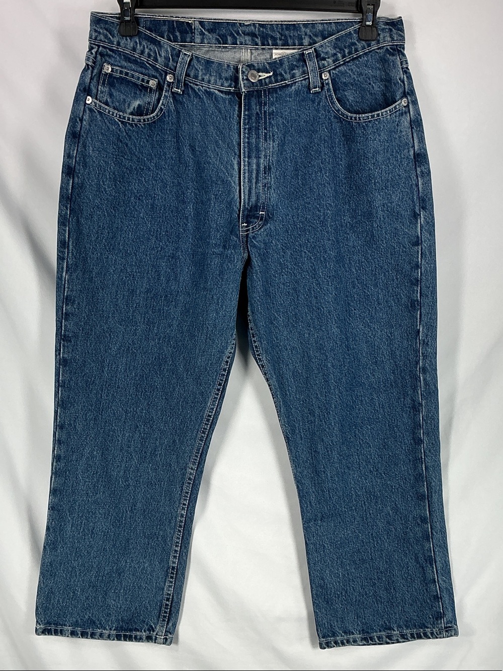 Jordache Urbanwear Vintage High Rise Capri Jeans Size 15/16 Blue Cropped Denim